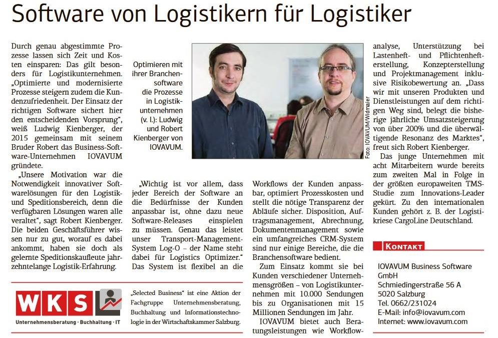 Log-O in der Salzburger Wirtschaft