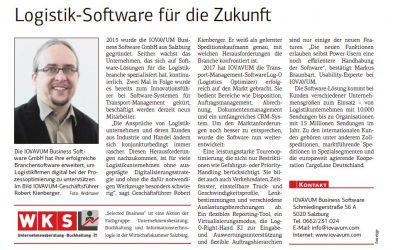 IOVAVUM Business Software in der Salzburger Wirtschaft